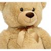 Jouet en peluche - wagner - géant xxl ours marron 100 cm - ultra doux et abgesteppte pied semelles