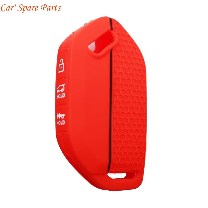 Y4UA Protector Cover Waterproof Remote Protective Shell Honeycomb Texture Case красный