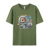 Alien Dog Tshirt Babysitter Tshirts Cotton Top Tshirts For Unisex Normal Tops Shirts Grey Shirt Graphic Tee