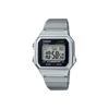 Casio Vintage Series Square Adjustable Watch Strap Quartz Movement Stainless Steel Band Men watches Black B650WD-1A
