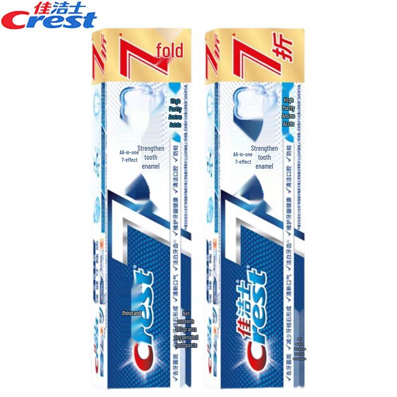 Crest All-in-One 7 Benefits Deep Clean Whitening Toothpaste