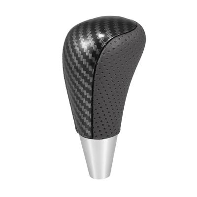 Partuto Gear Shift Knob Car Inner Gear Shift Knob Compatible with Scion XD Four Gray 1 Piece - - 2008-2014, Leather, Plastic, -
