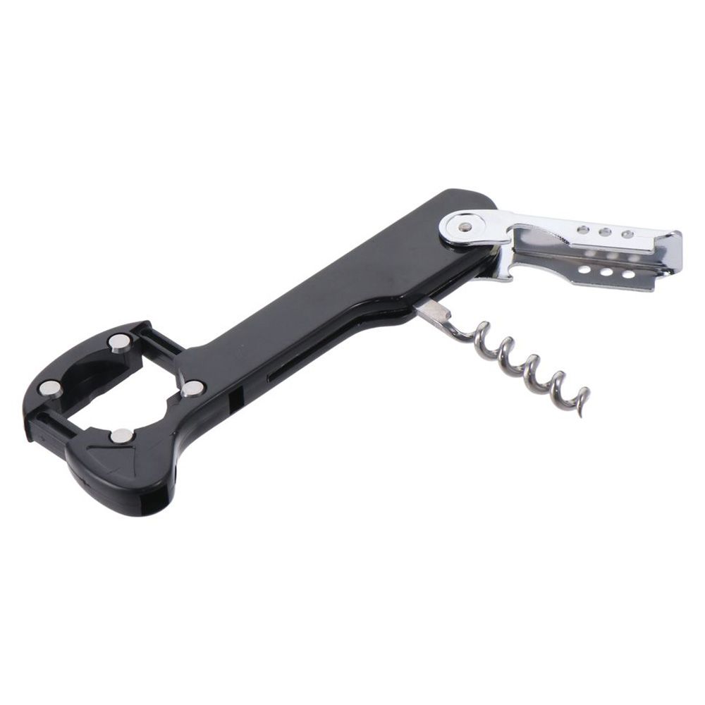 1/2PCS Wine Bottle Opener Storage Device Four in One Wine Bottle Opener Pear Blossom Wood Multifunctional Red Wine Bottle Opener