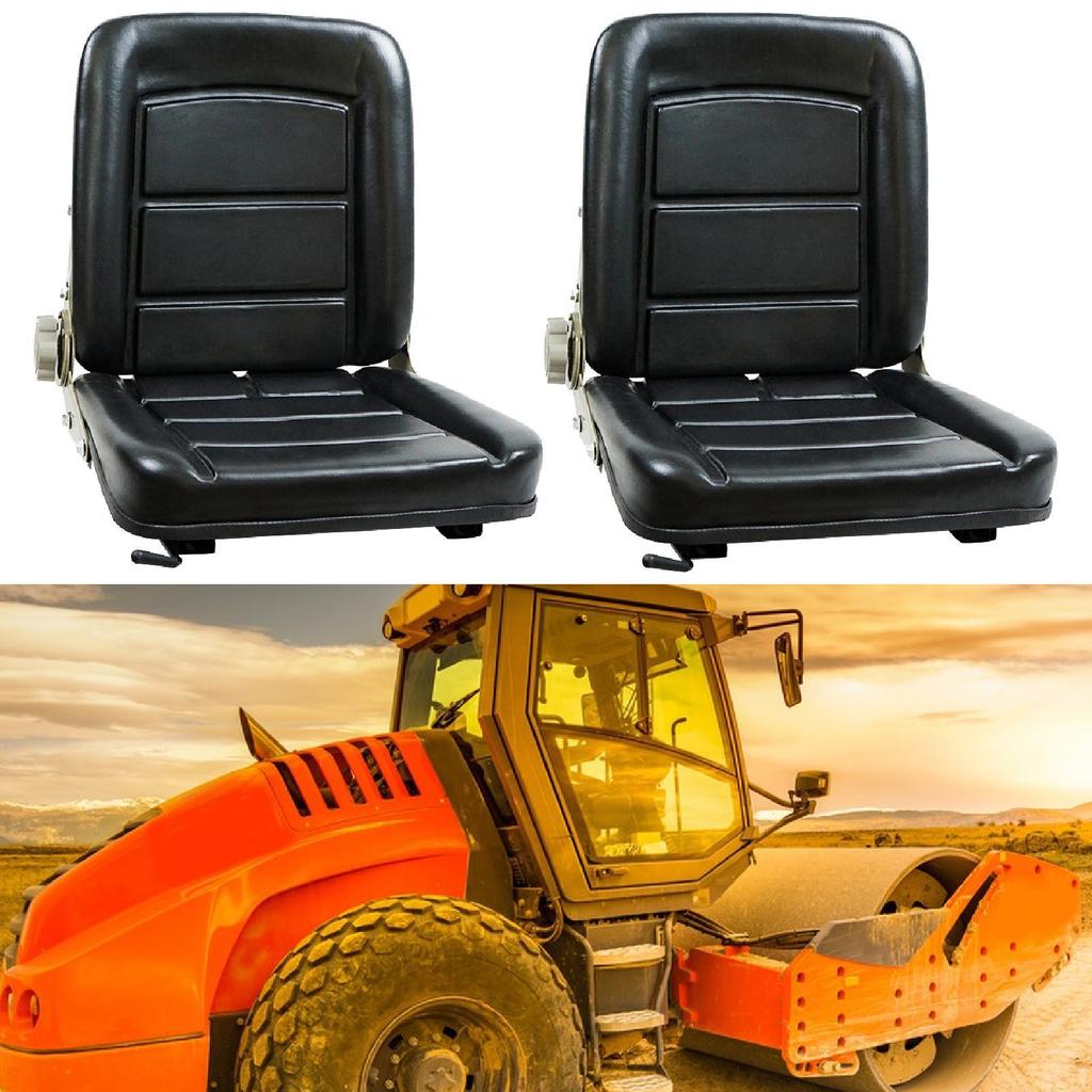 Scaun Universal pentru Stivuitor Reglabil Fiabil Ergonomic Confortabil Scaun Tractor pentru Încărcător Mașină de Spălat Pardoseli Mașină de Tuns Iarba cu Ridicare Buldozer