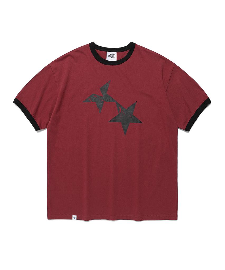 CAVISH Twin Star Ringer Ss Tee 4Colors(Cv2Fmut549A)