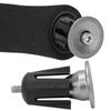 1 Pair Aluminum Alloy Bike Grips Bar End   Plug for Mountain Bike Handlebar (  color)