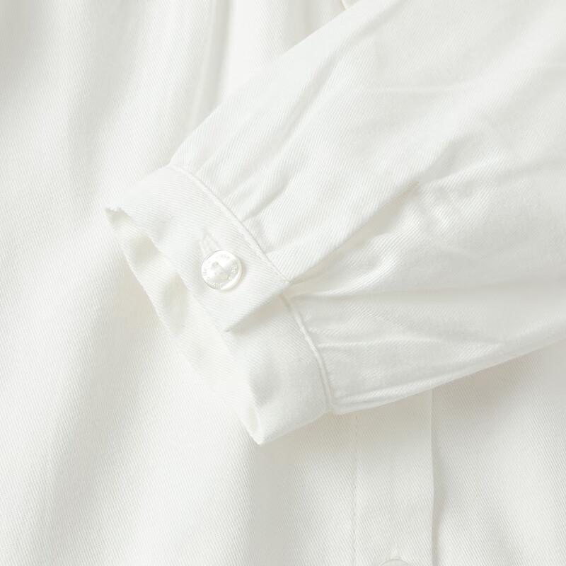 David Bella Girls' Long-Sleeved Cotton Shirt