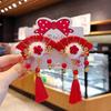 Chinese Style Children's Hair Band Red Bow Hair Clips Hair Pins Year Accessories Hair New Kids G8S8