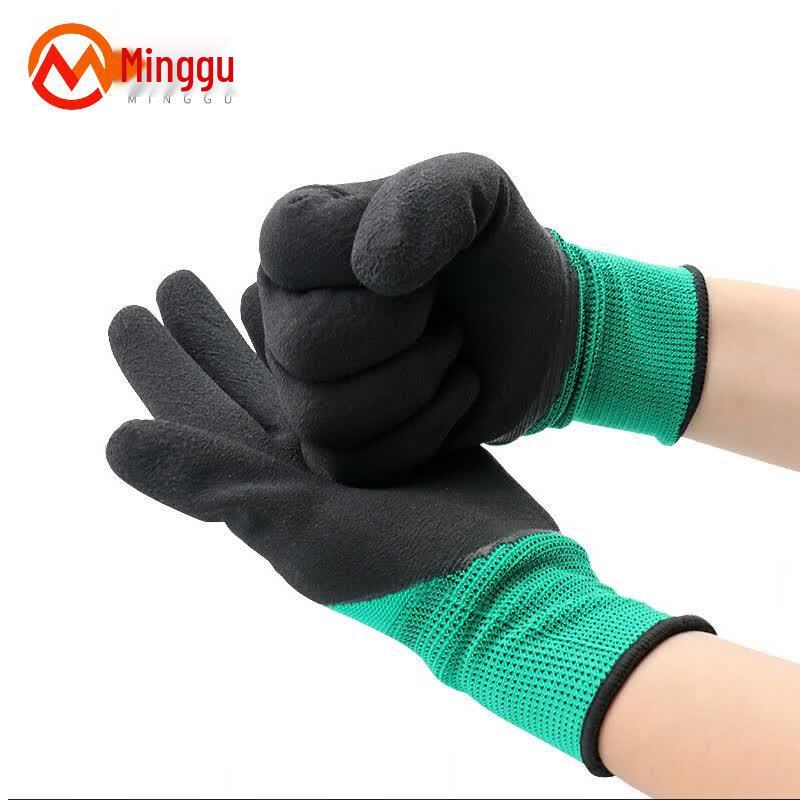 Minggu Latex Coated Work Gloves