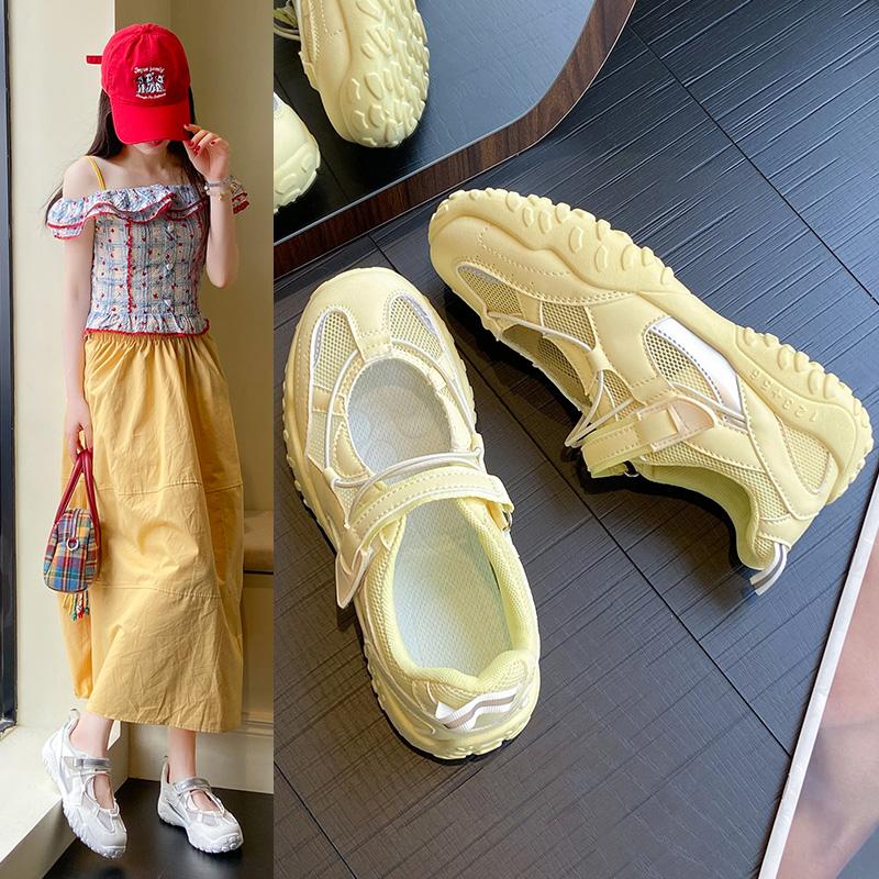 Mary Jane Women's sneaker 2026 New Sle Autumn Thi Bot Heightening Magic Tape Casual Sneakers zapatillas de mujer