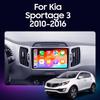 9Inch Android 14 Wireless CarPlay Auto Car Radio for KIA Sportage 3 2010-2015 2016 4G+WIFI Multimedia Video Player GPS Autoradio