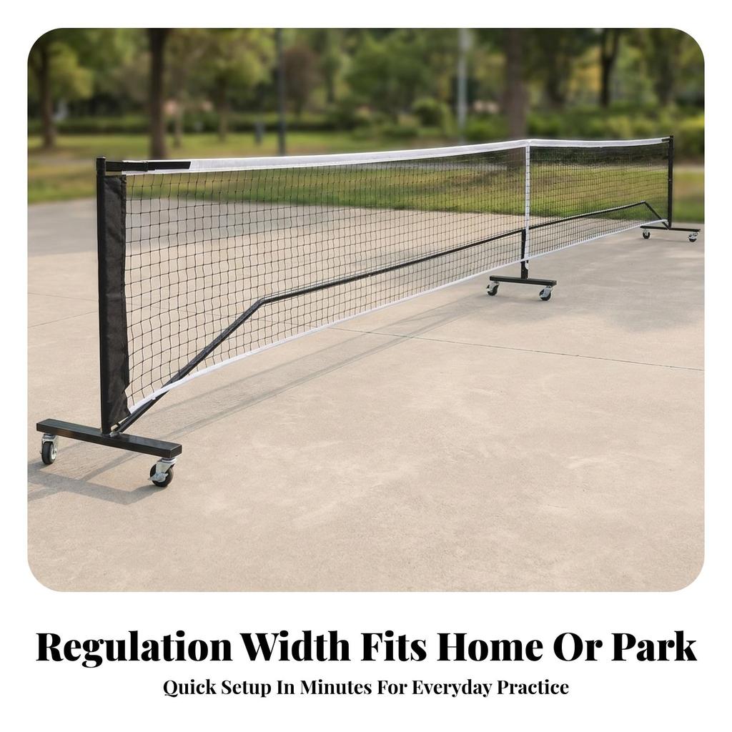 Foldable Portable Pickleball Net Detachable with Frame Easy