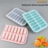 Silicone Sausage & Baby Food Baking Mold - 14 Cavities