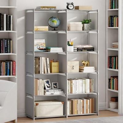 Portable Children's Sundries Shelf Multi-layer Simple Assembled Bookshelf Easy To Assemble Closet Storage Cabinet Save Space