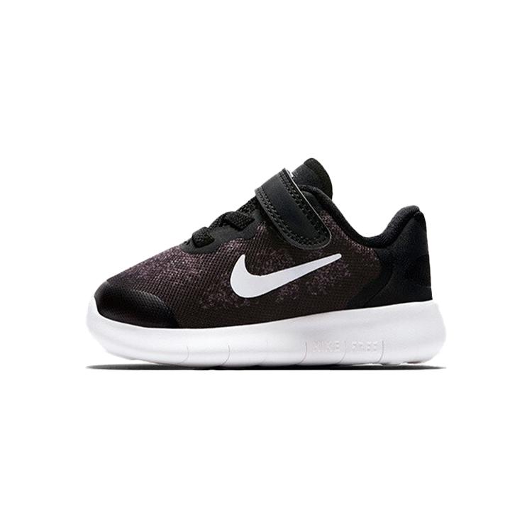 Nike Free RN Low top Running Shoes Black Infant And Toddler 904257-002 21