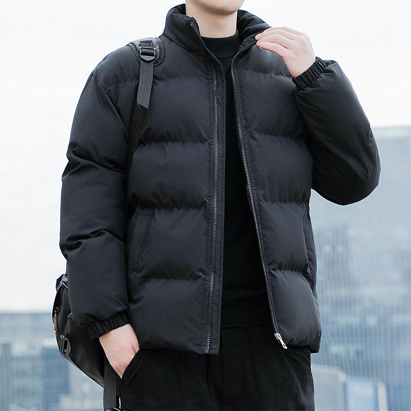Cotton-padded Men's Autumn and Winter Jackets, Fashionable Outdoor Winter Clothes, Thickened Cold-proof Youth Cotton-padded Clothes