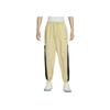Nike Logo Color Block Comfortable Breathable Woven Basketball Shorts Men shorts Team-Gold FZ0251-783