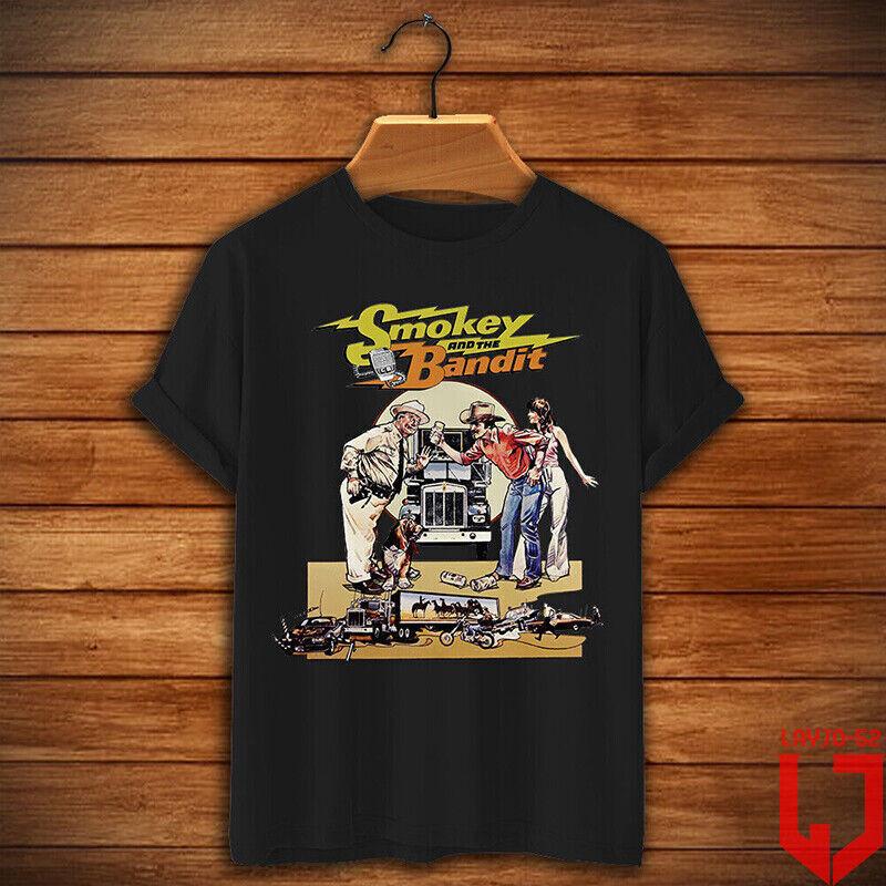 

Smokey And The Bandit Burt Reynolds Sally Field Jackie Gleason Retro Shirt Unisex T-Shirt XXXL