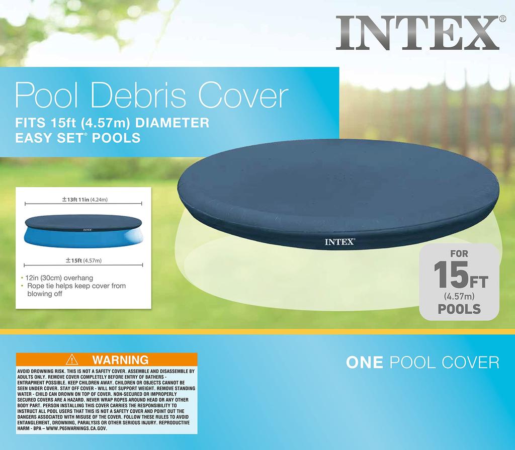 Kryt na bazén INTEX EasySet, 457cm, 28023 [Oficiální japonský produkt]