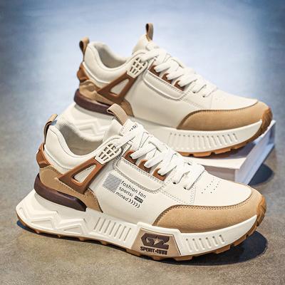 Autumn Youth Running Shoes Thick-soled Sports Shoes Students Wear Non-slip Casual Sneakers