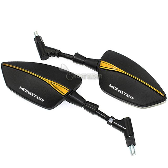 For Ducati Monster 696 795 796 797 821 937 S2R 800 Motorcycle Side Rear View Rearview Mirrors