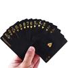 Poker Playing Cards Waterproof Gold Game Card Group PVC Suit Magic Dmagic Package Board Game Gift Collection