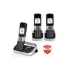 Cordless Phone - Alcatel - F890 Voice Trio - Answering Machine - Call Blocking - 3 Handsets