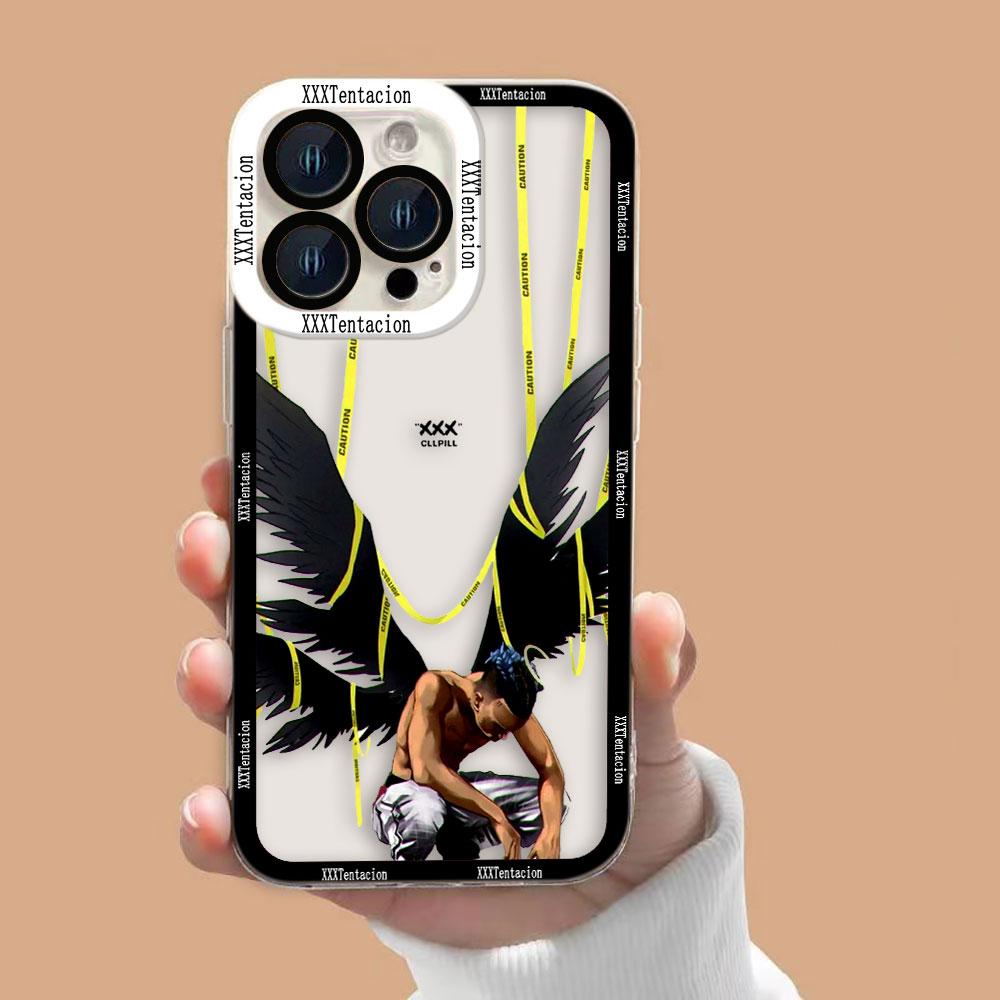 Rapper X-XXXTentacion 17 Cover Clear Phone Case For Redmi Note 15 14 13 12 12S 11 11T 11S 10 9 10S 9S 8 Pro Max Plus Case Shell