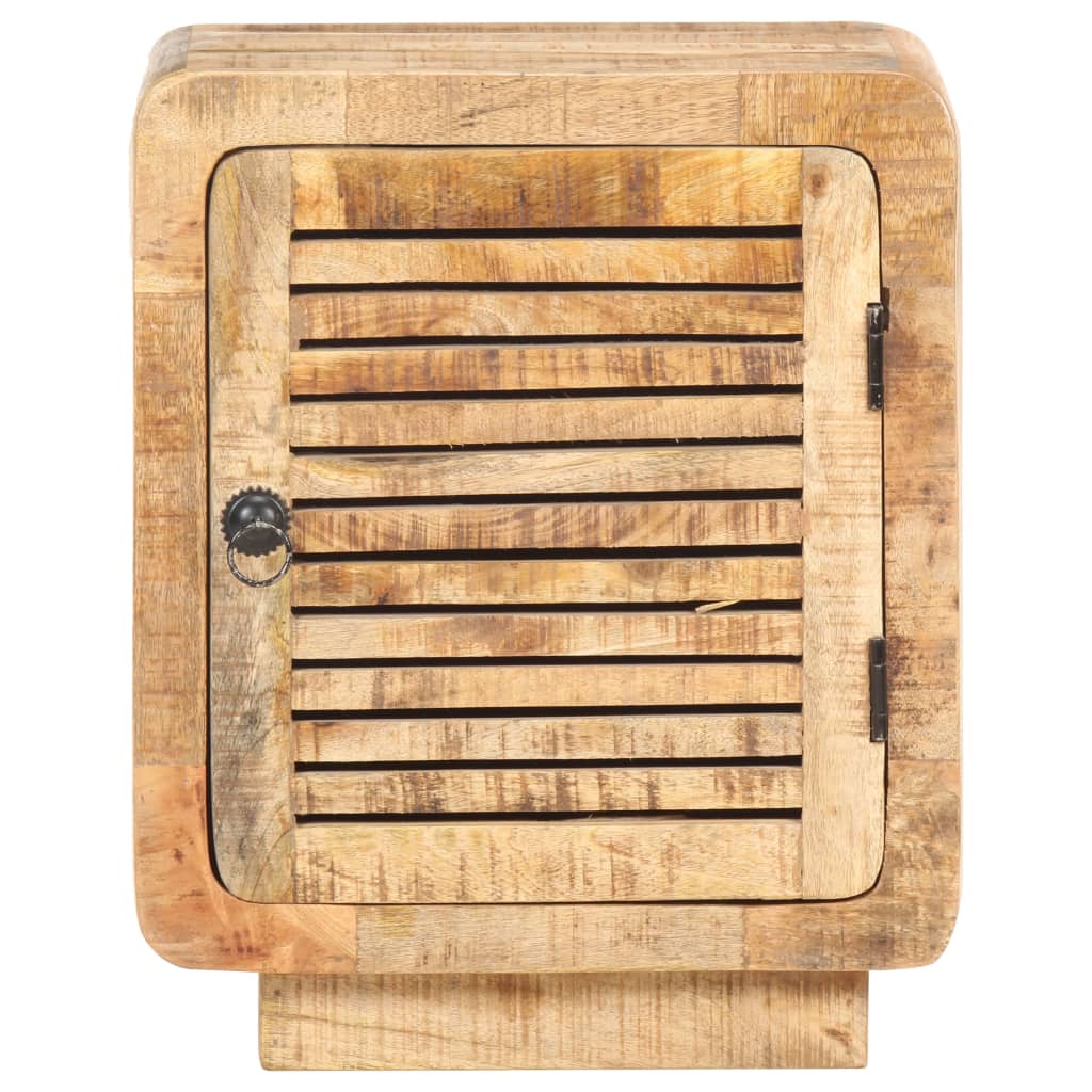 Nightstand 40 x 30 x 50 cm Rough Mango Wood