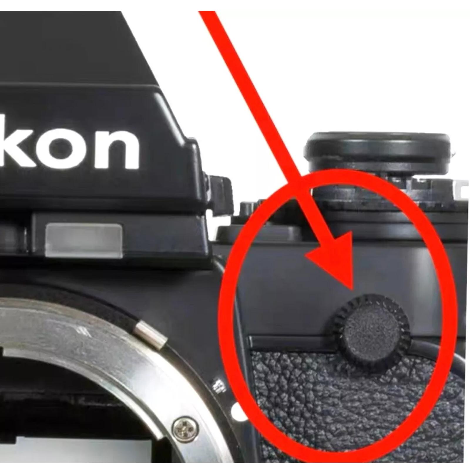 

Flash PC Sync Terminal Cap for NIKON F2 F3 F3HP FM2 FM FE FE2 FA F4 F4S чорний