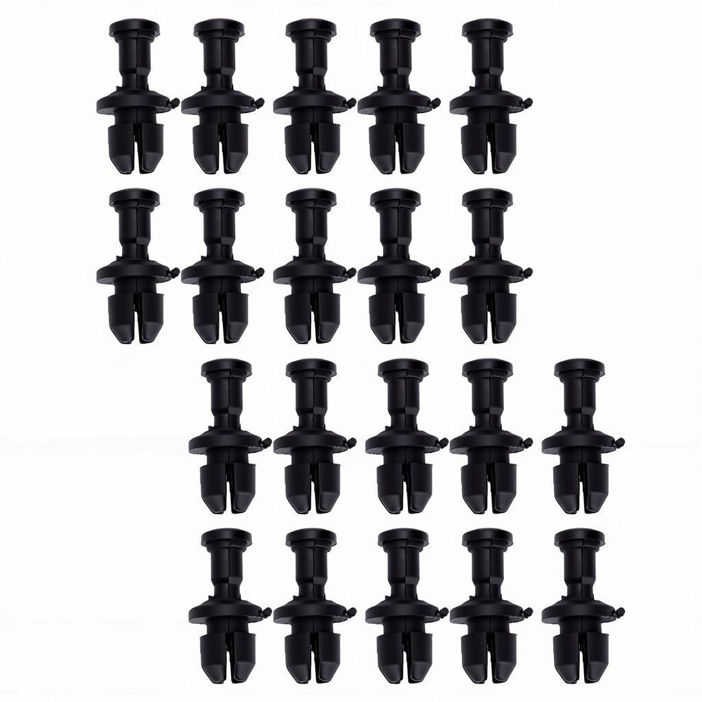 20pcs Splash Shield Retainer Clips Push Type 90657 SB0 003 Replacement for CR V 2002 2006