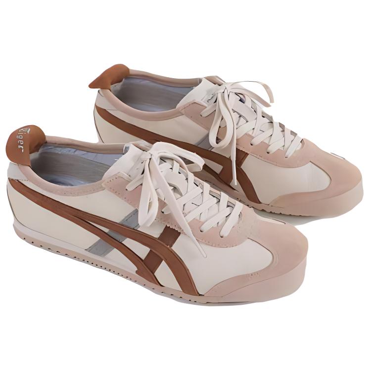 Onitsuka Tiger Mexico 66 Cream Khaki Carbon Unisex Sneakers 1183C076-253