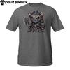 Chibi Demon Warrior T-Shirt | Cute Dark Viking Axe Monster | Gothic Battle Tee