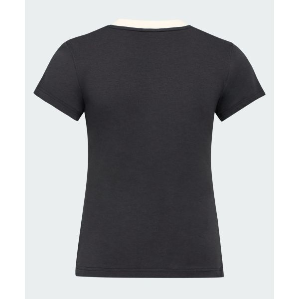 adidas Originals Tailored Cali Fitted Crew Neck Short Sleeve T-Shirt Women Tops KT7789