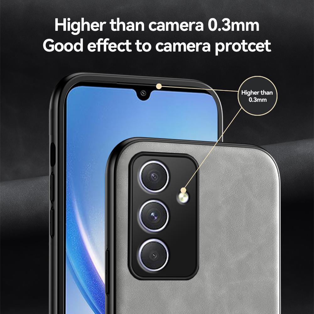 Magnetic Sheepskin Leather Case For Samsung Galaxy A34 A54 A14 A 54 34 14 5G SamsungA54 Cover Back Protection Phone Shell Fundas