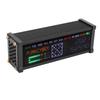 Electronic Fluorescent Tube Clock LED Display WFD Clock Cyberpunk Desktop Ornament for Home Car