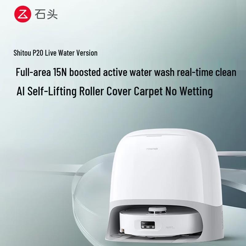 Roborock P20 Auto-Emptying Robot Vacuum & Mop with Hot Water Wash