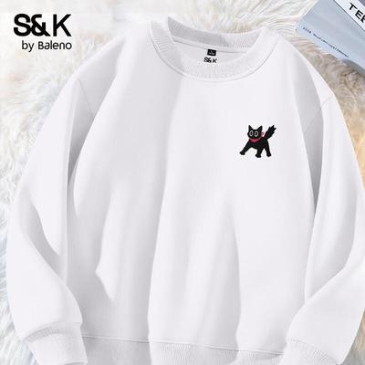 Baleno S&K Men's American Retro Long Sleeve Sweatshirt