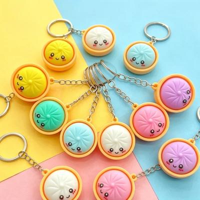 Giocattoli Portachiavi Misteriosi Ravioli Ravioli Squishy Portachiavi Ciondolo Decorazione Zaino Ravioli Misteriosi Fidget Regali per Feste