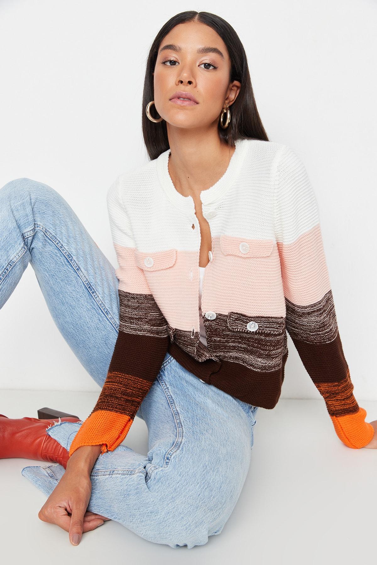 

Кардиган - Синий - Классический крой