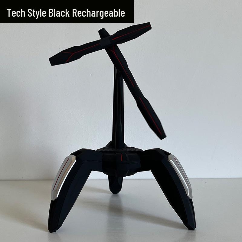 Newton's Cradle Rechargeable Iron Man Chaos Pendulum Perpetual Motion Machine Ornament for Creative Living Room Decor