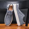 Mocassini pigri traspiranti estivi Scarpe casual Staffa per un piede Calzature da uomo Scarpe da vela