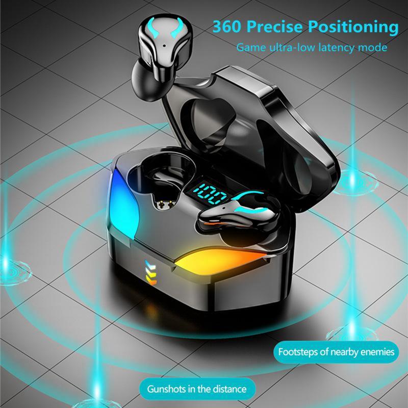 Bluetooth Ear Machine E -headset TWS Low Delayed Noise Reduction Earbuds Into Ear Movement Headphones