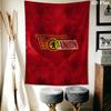 1 Fc Union Berlin Wall Tapestry Aesthetic Wall Hanging Printed Fabric Blanket Decorative Tapestries for Bedroom Living Room Home Decor