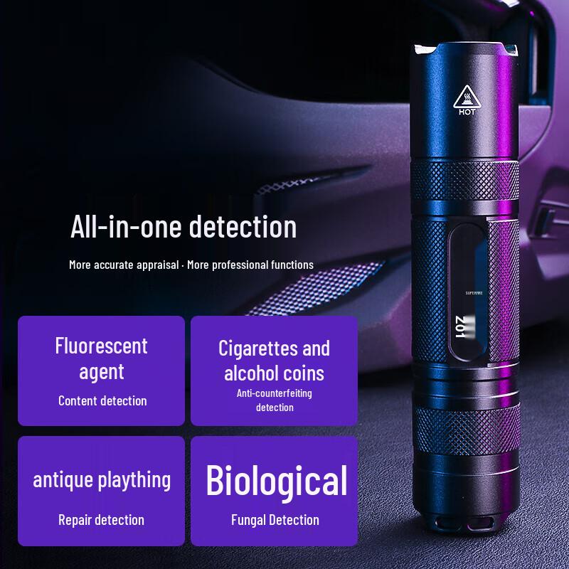 Shenhuo Z01 Rechargeable 365nm UV Multi-purpose Detection Pen
