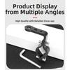 Mirror Adapter Handlebar Mount For Mirror Mounting Metal Construction Includes Mounting Wrench Multiple Screw Sizes Included