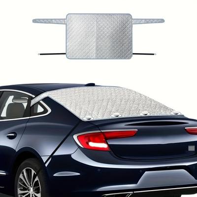 Housse Pare-Brise Arrière de Voiture Toutes Saisons avec Aimant Convient pour la Protection contre la Neige, la Glace et le Soleil sur la Plupart des Modèles de Voiture