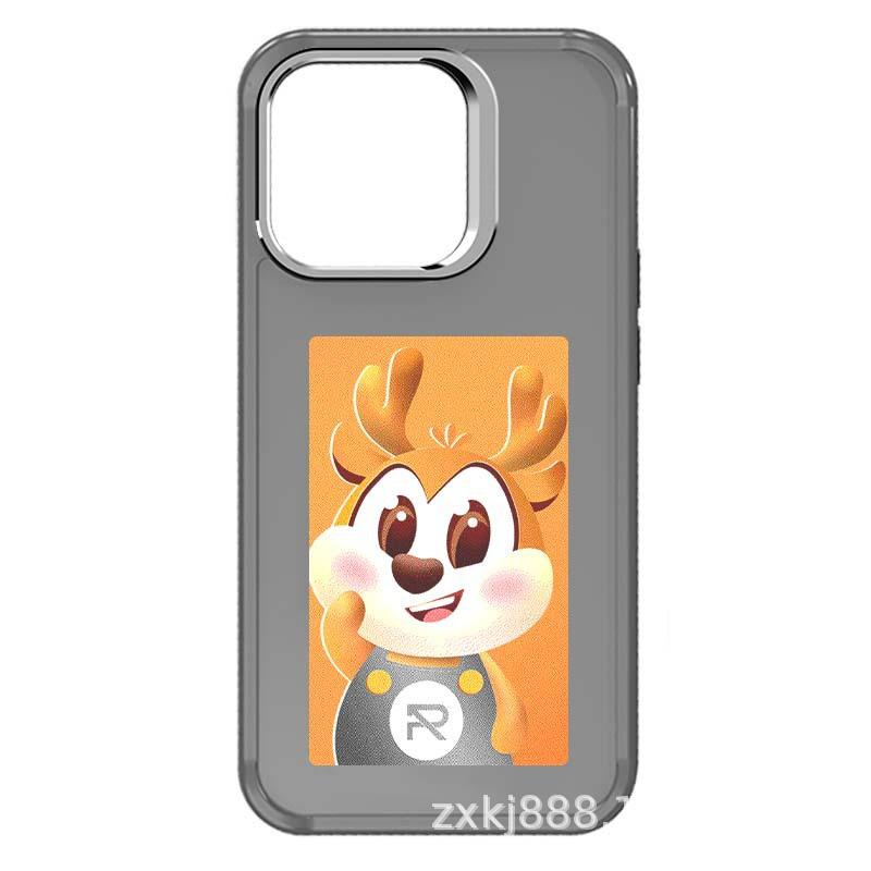 Customized Smart NFC E-Ink iPhone Case with HD Screen Mirroring and Protective Features