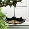Bird Feeders Small Bird Feeder Umbrella Shaped Adjustable Height Decorative With Hook For Deck Garden Window Chicken Poultry