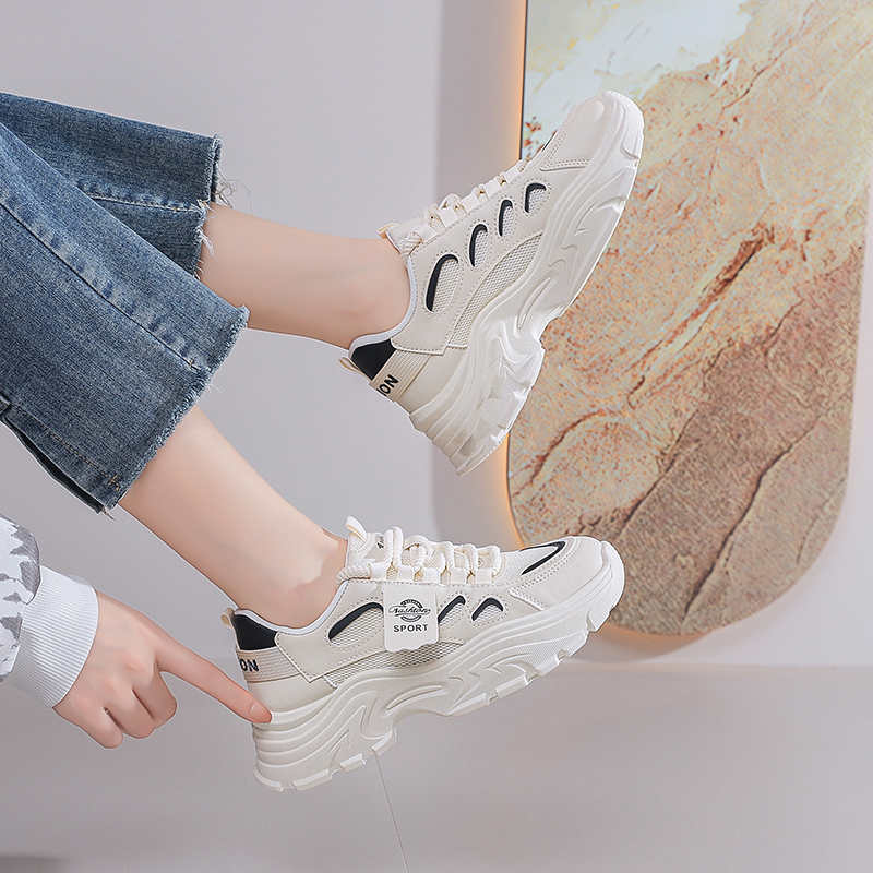 Camp Outdoor Height Women Sneakers Shoes 48 High Heel Shoes For Women Sport Lofer Sapateneis Traning Outings Fat Health